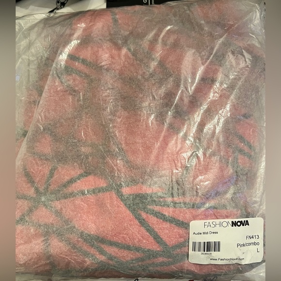 Audie Midi Dress size L - Picture 6 of 8